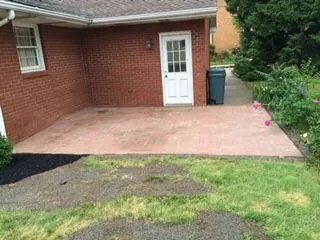 Patio Installation Work