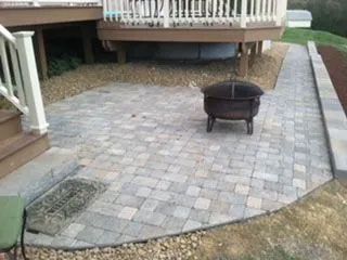 Patio Installation Work