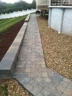 Patio Installation Work