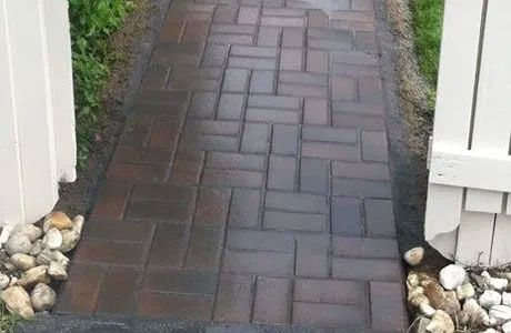 Patio Installation Work