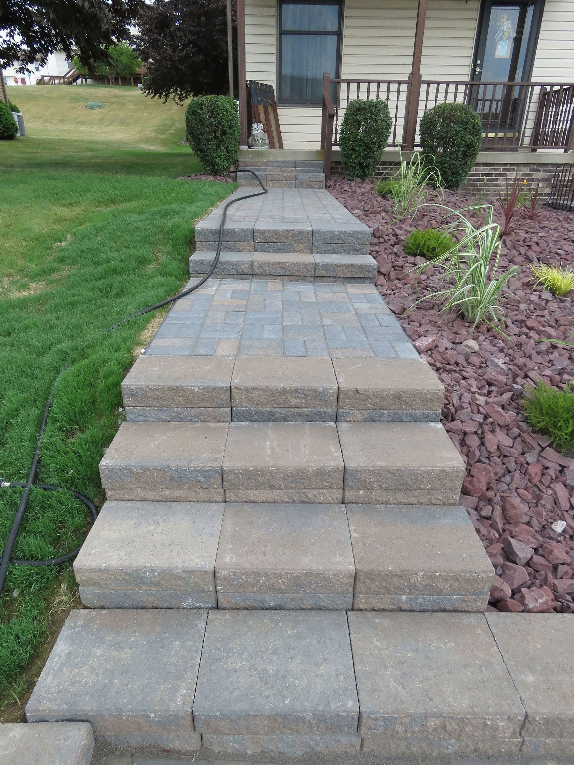 Patio Installation Work