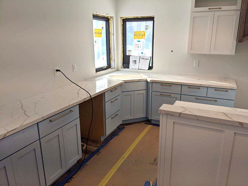 Elegant residential countertops