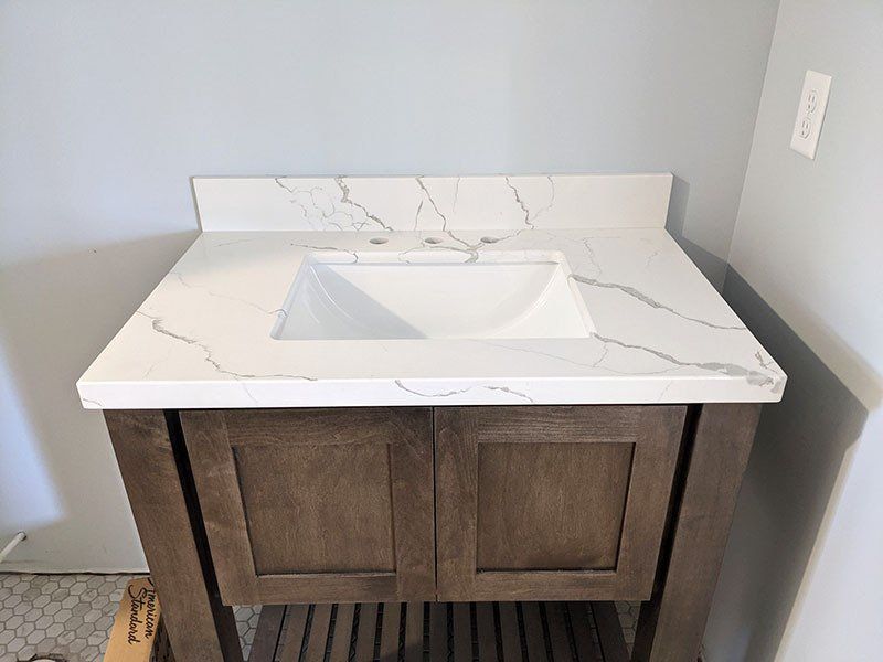 Elegant residential countertops