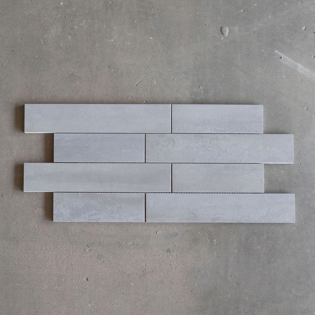 FIXT Metal Silver Linear Mosaic 