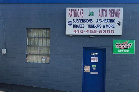 Patrick's Auto Repair shop