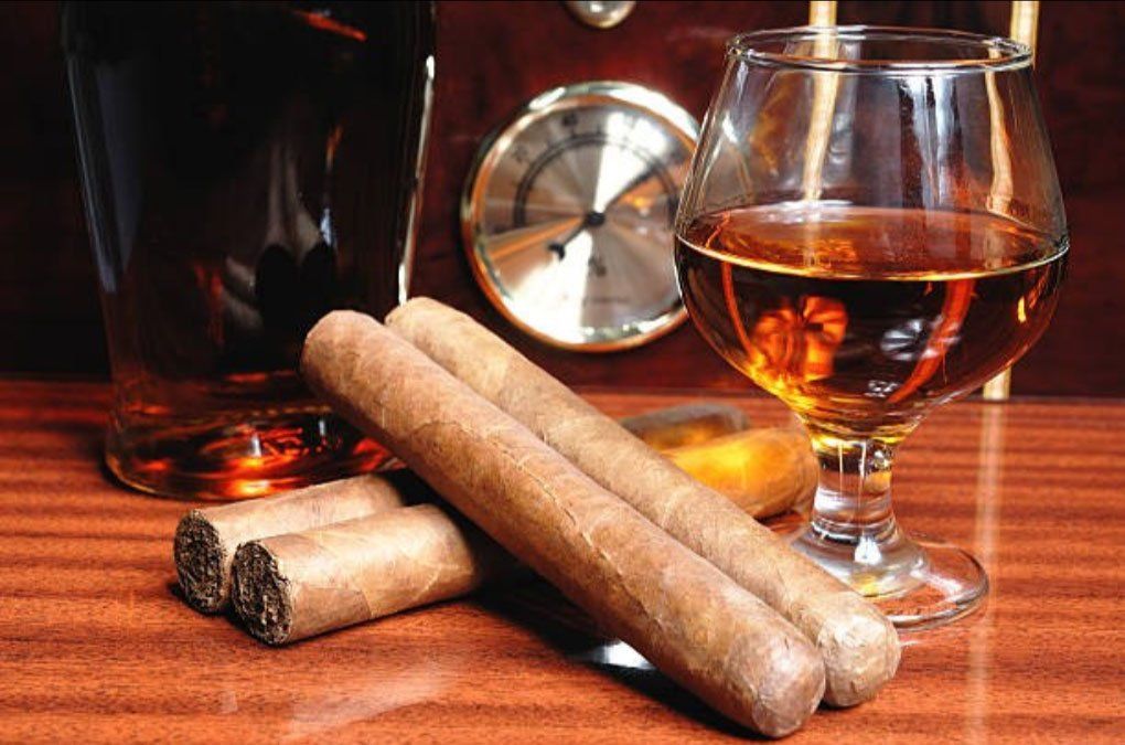 Cigar and brandy