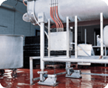 page tank and hopper mount