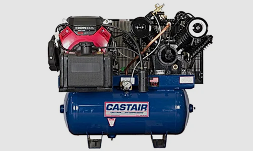 Gas powered compressor