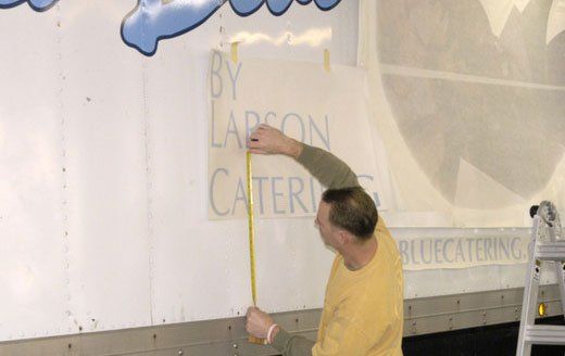 Vehicle Lettering installation
