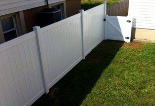 PVC fence