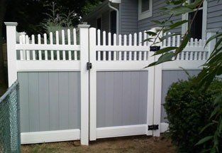 PVC fence