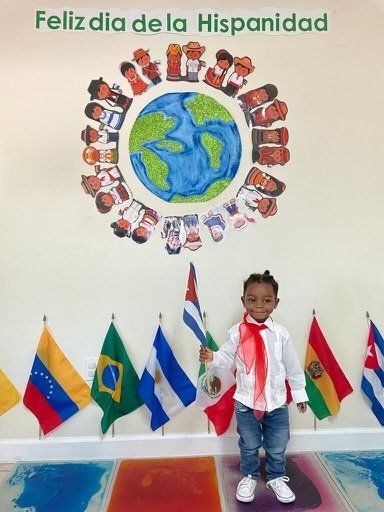 little boy in a national costume
