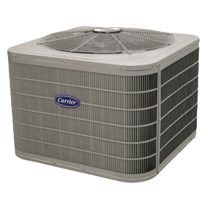 A carrier air conditioner on a white background