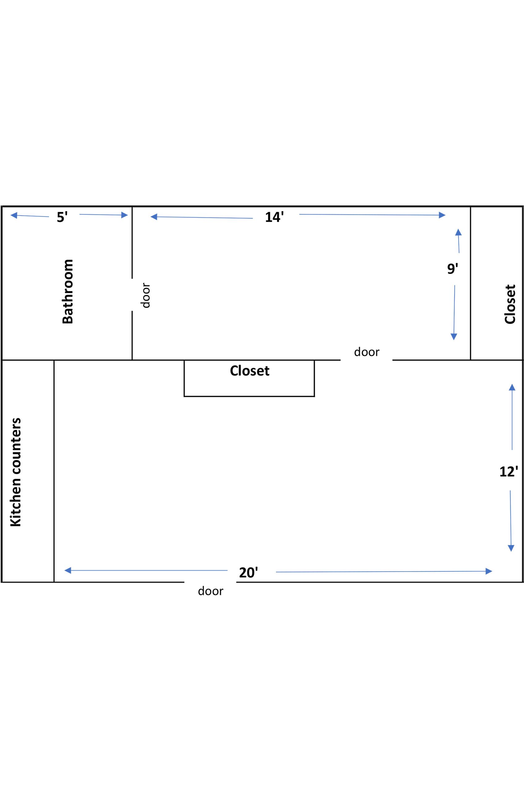 Apt G Floor Plan