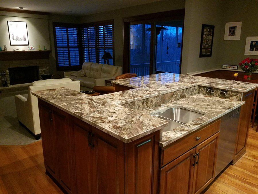 Granite countertop