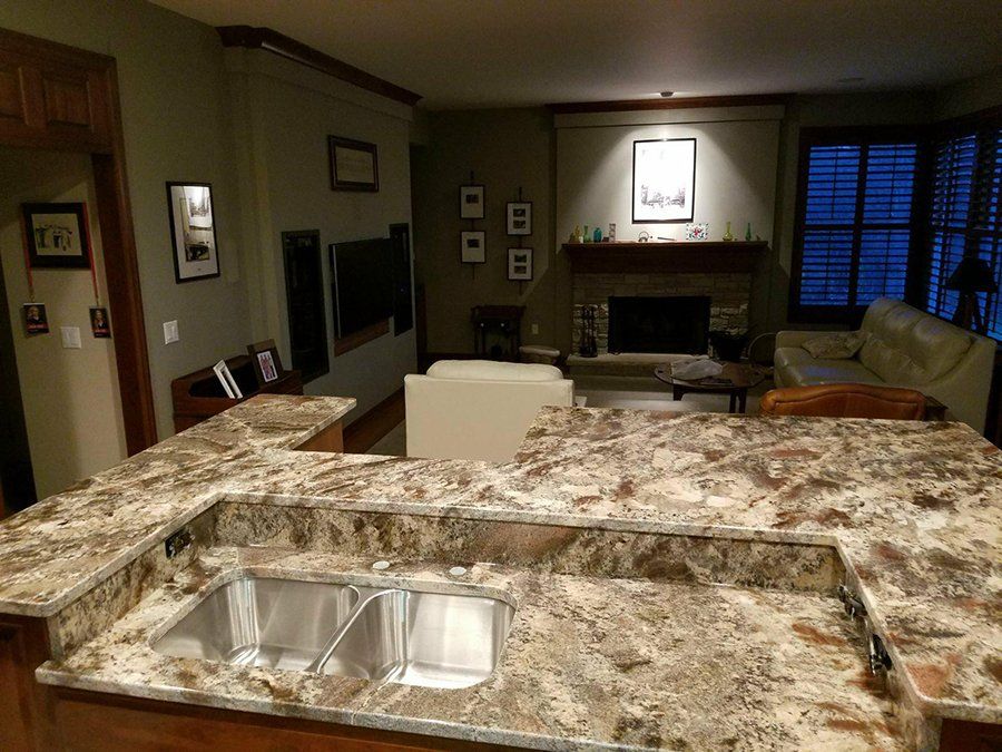 Granite countertop