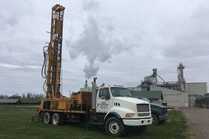 Commercial well drilling