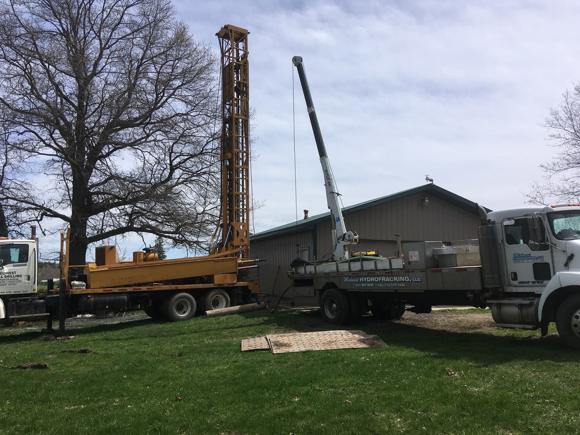 Commercial well drilling