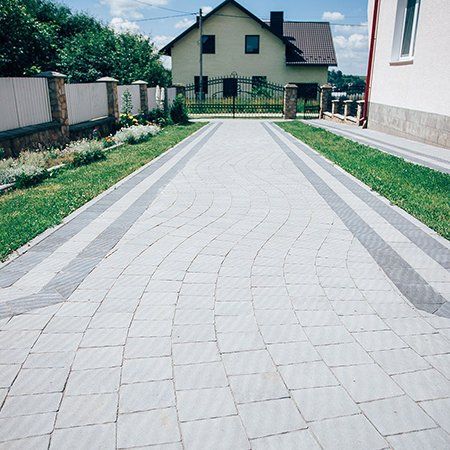 Residential driveway