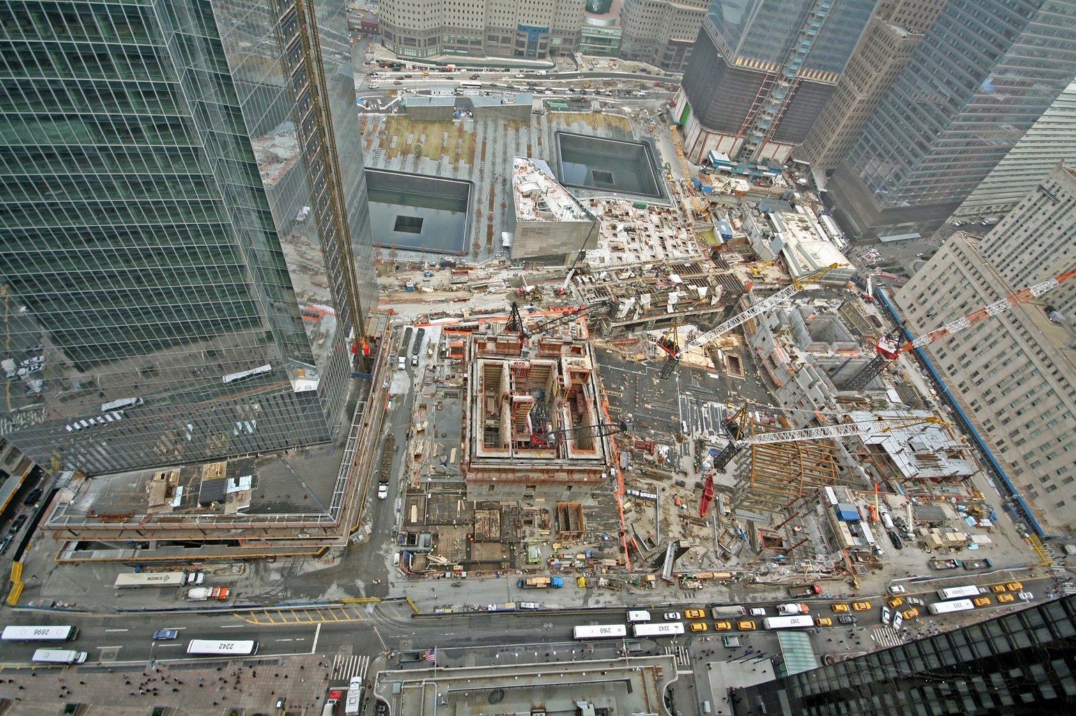 World Trade Center Memorial & Reflecting Pools Footprint