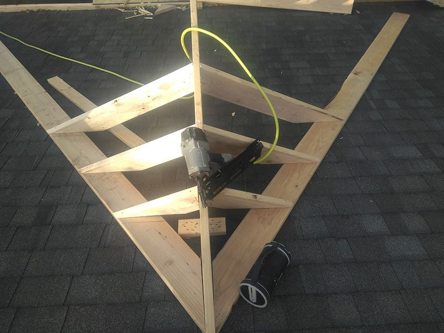 Roofing repair and installation.