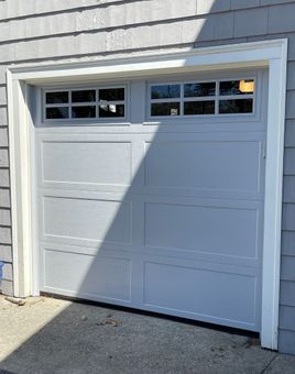 Residential garage door