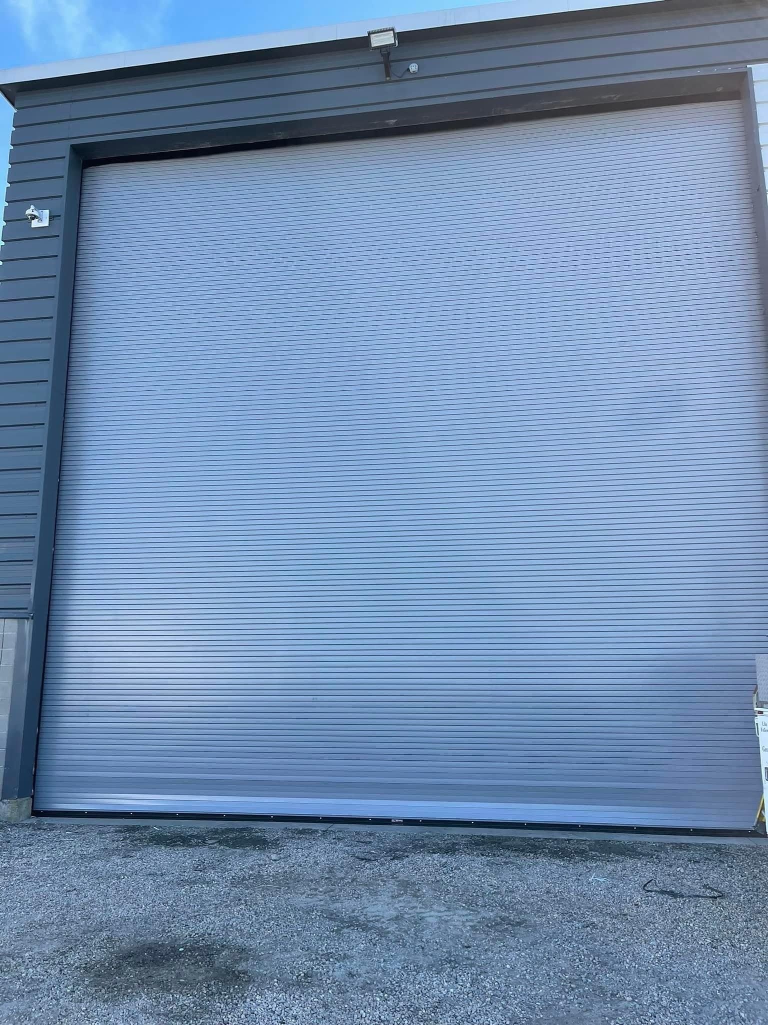 Commercial Garage Door Install