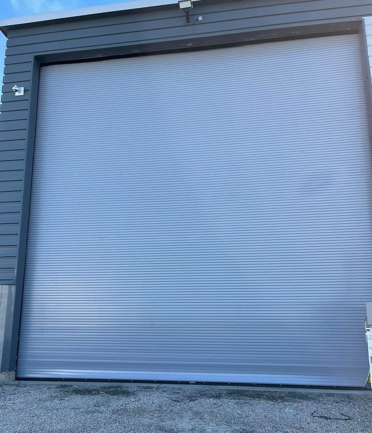 Commercial Garage Door Install