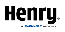 The henry carlisle company logo is black and blue on a white background.