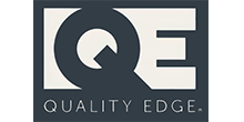 A logo for quality edge is shown on a white background.