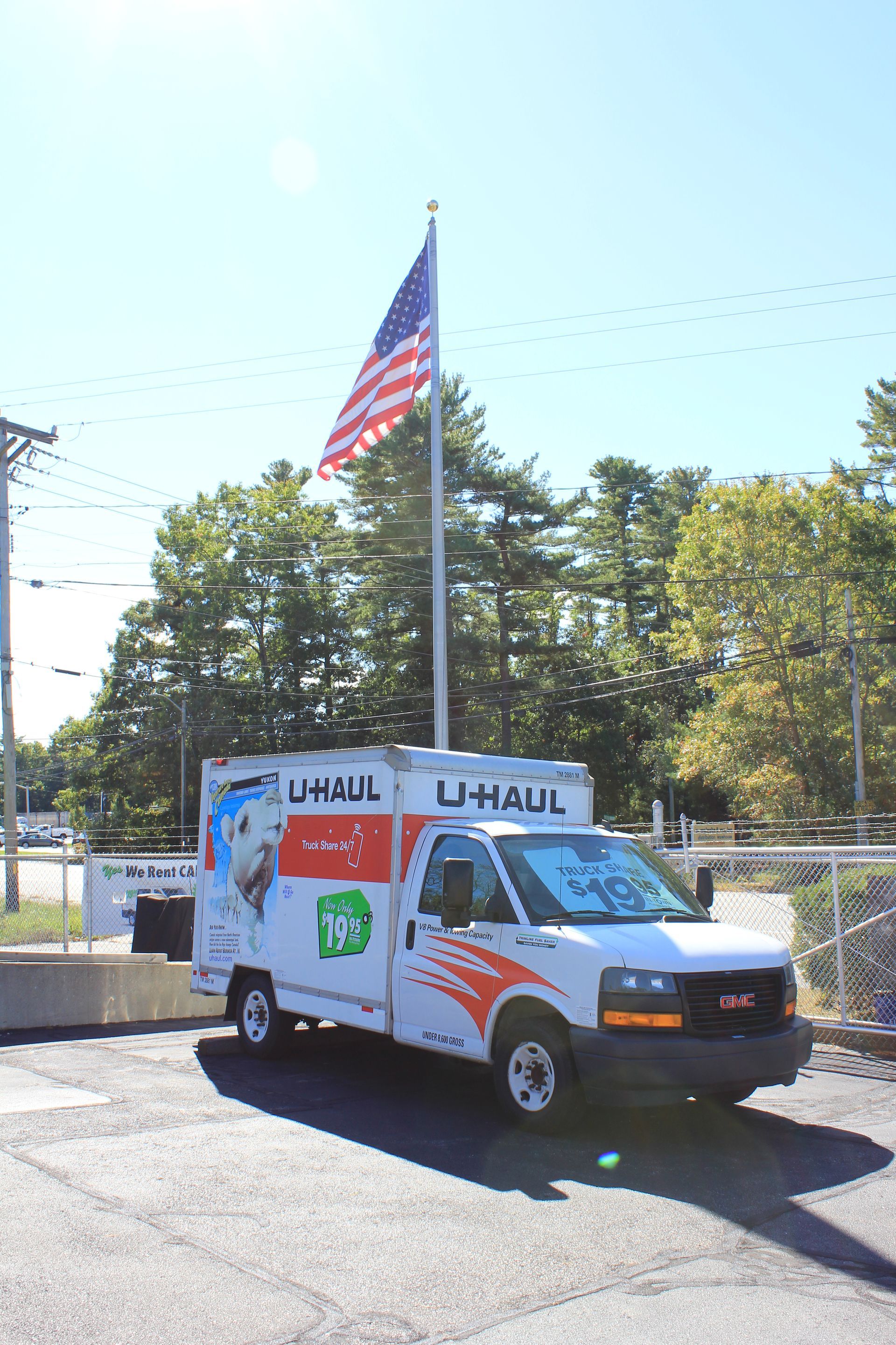 Image of Uhaul van