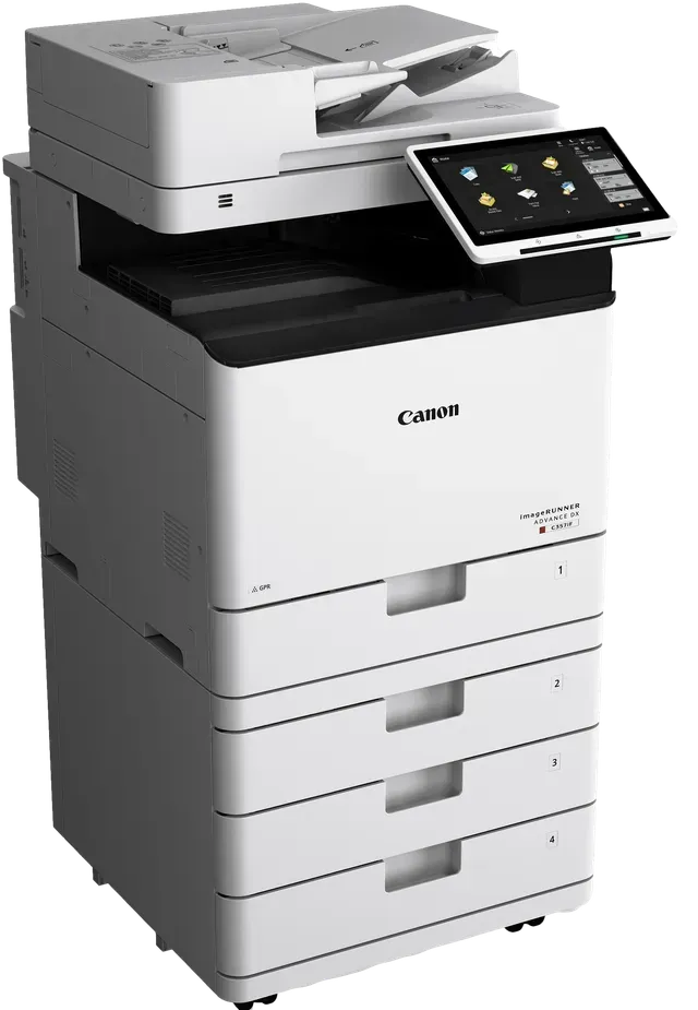 Canon C256iF is a 25PPM Color Copier/Printer/Scanner. Fast, low