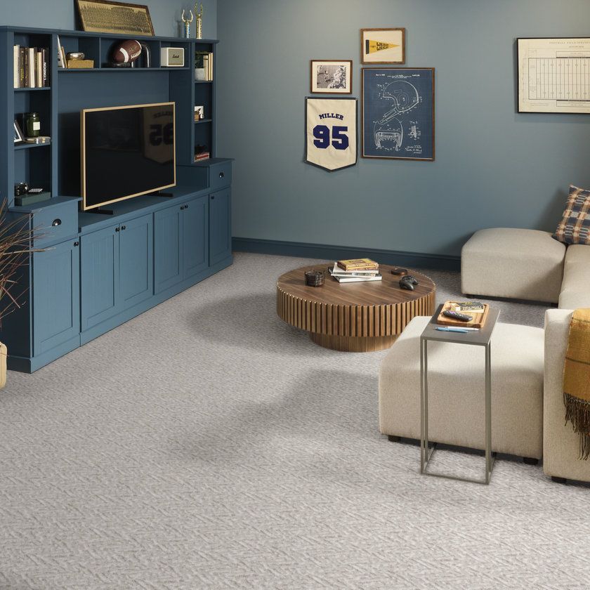 Lavish Living-Candle & Smart Thinking-Shoreline Pattern Carpet