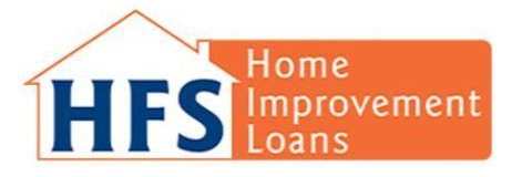 Logo for Home Improvement Loans: Blue 