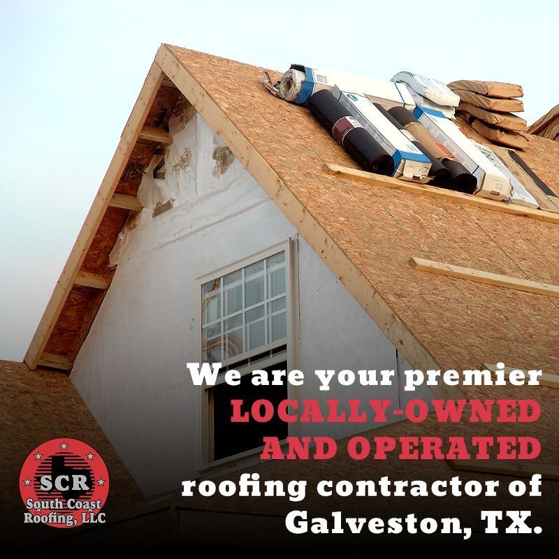 We are your premier locally owned and operated roofing contractor of galveston tx