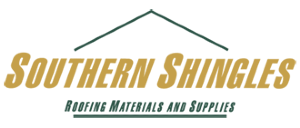 The logo for southern shingles roofing materials and supplies