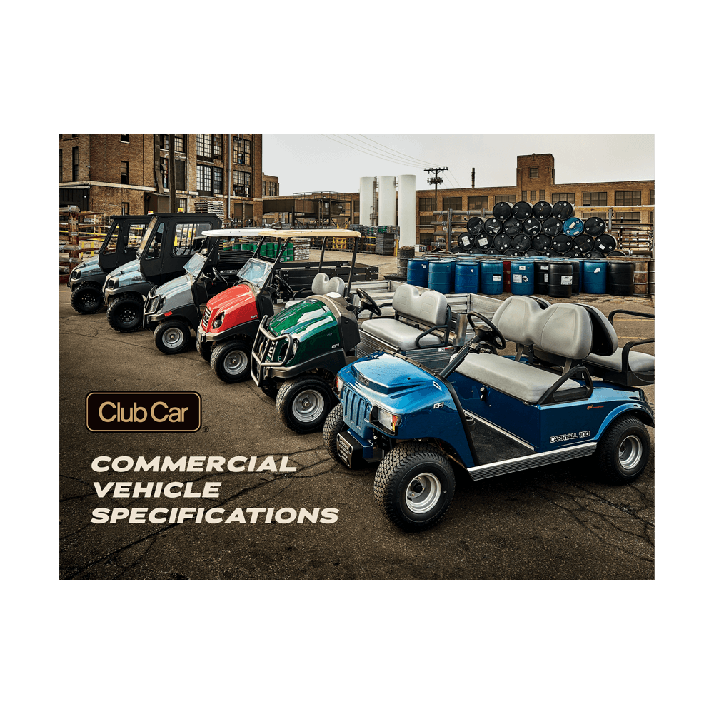 Club Car commercial vehicle specifications