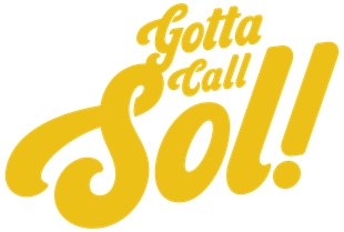 a yellow logo that says gotta call sol