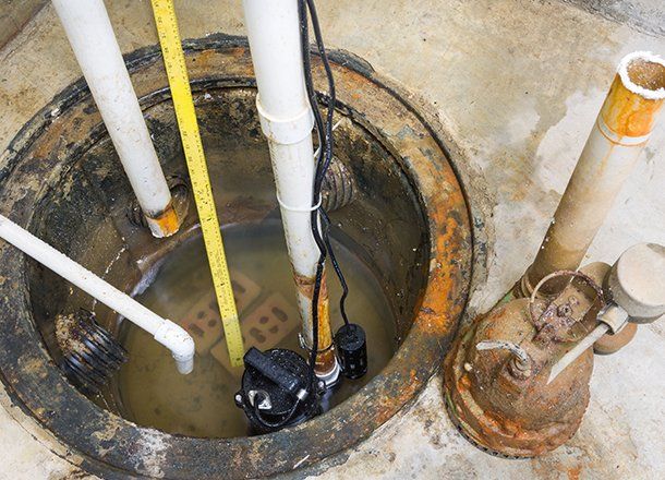 Sump pump service