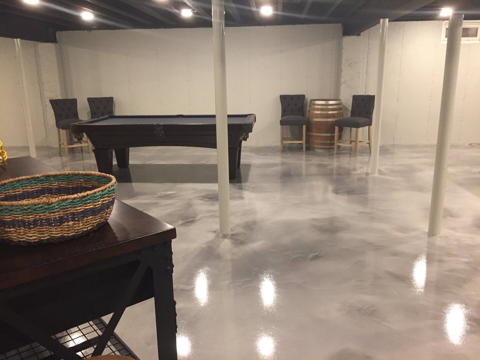 basement flooring