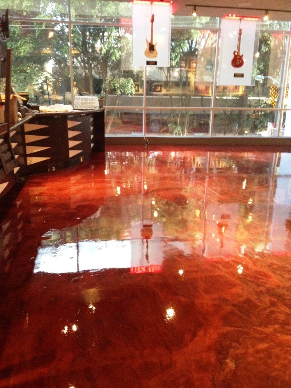 retail floor epoxy