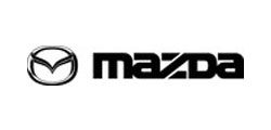 Mazda logo: a stylized wing emblem next to the word