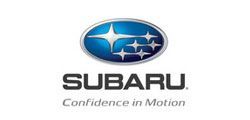 Subaru logo: Blue oval with white stars,