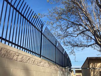 louvered fence