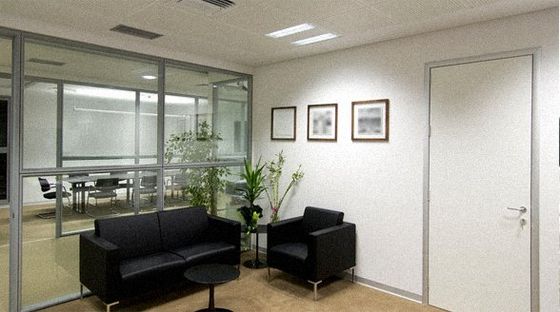Painted office