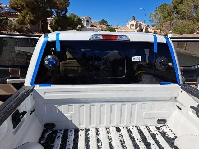 A new vehicle replaced windshield glass
