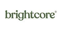 Brightcore logo in green text on a white background.