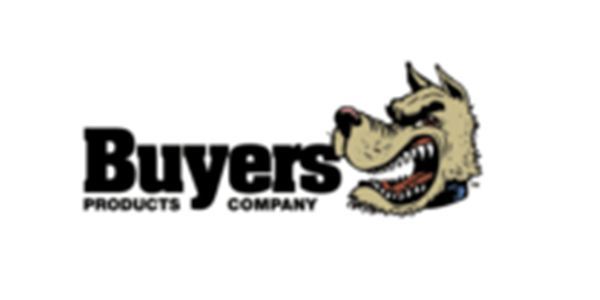 Buyers Products Company logo with a snarling dog head mascot