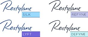 Restylane Silk, Lyft, Refyne and Defyne logo