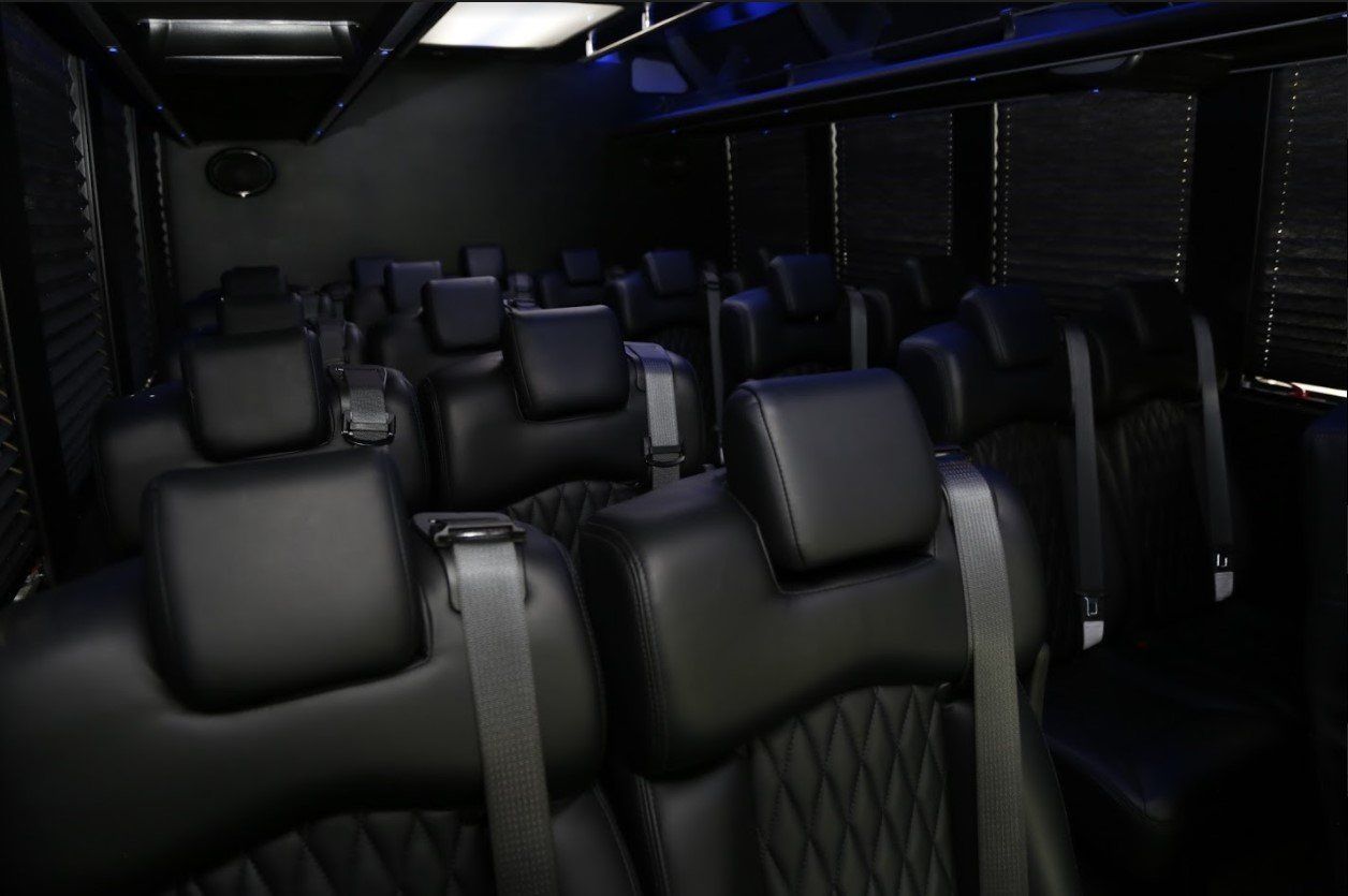23 Passenger Corporate Shuttle Bus interior